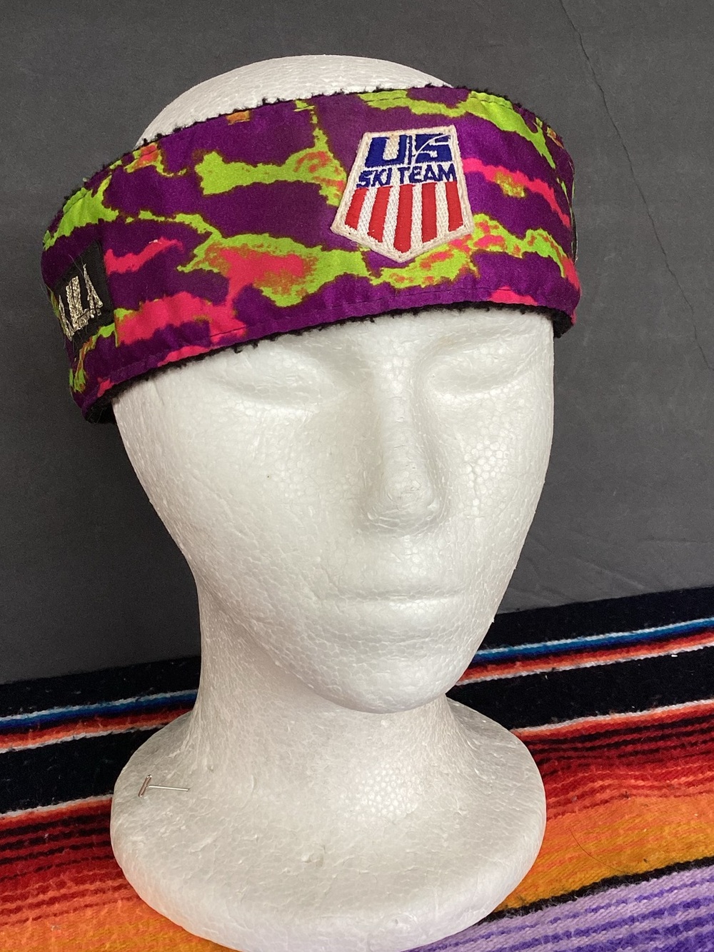 Vintage Bula x US Ski Team headband made in USA